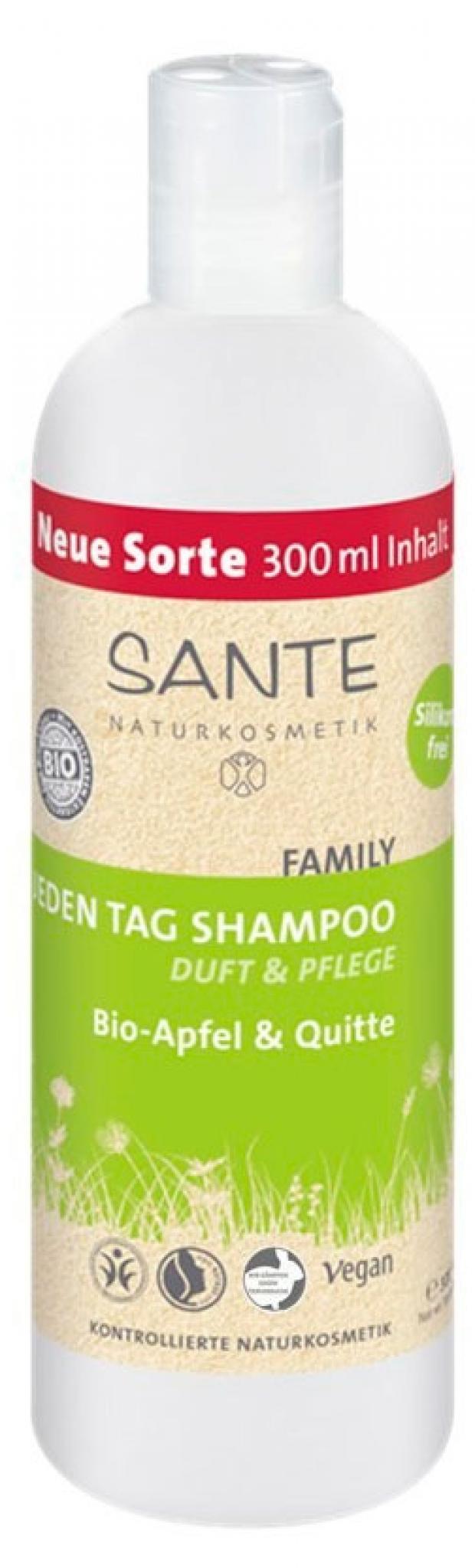 

Шампунь для волос Sante Family с био-яблоком и айвой, 300 мл