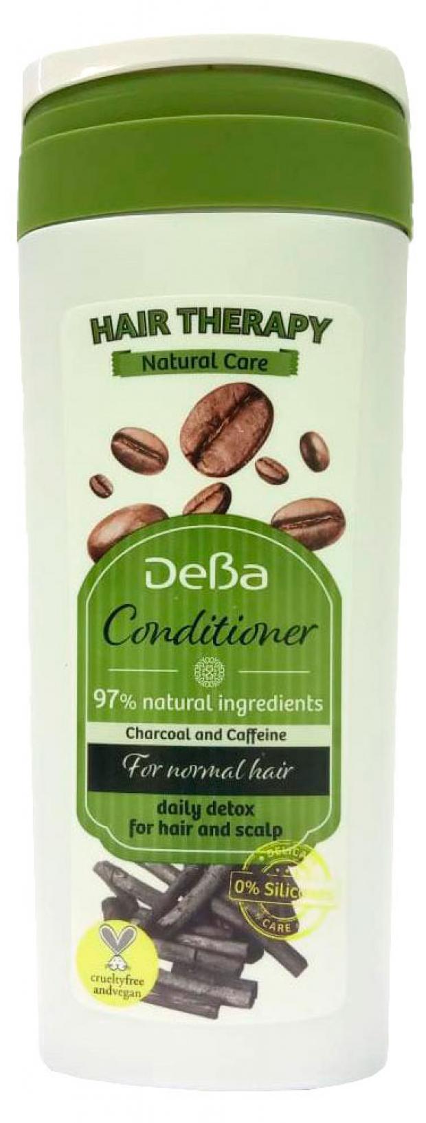 

Кондиционер для волос DEBA Hair Therapy с активированным углем и кофеином, 250 мл