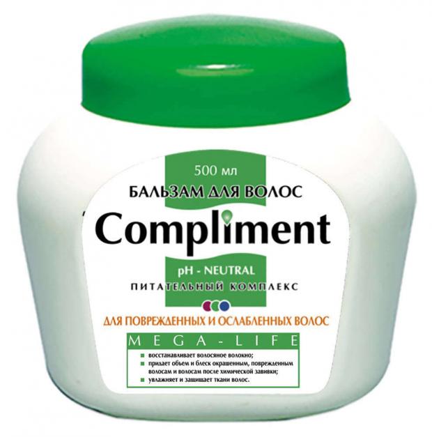 

Бальзам для волос Compliment Питательный комплекс, 500 мл