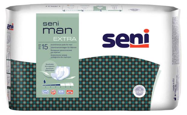 Вкладыши урологические для мужчин SeniExtra Man 15 шт 210₽