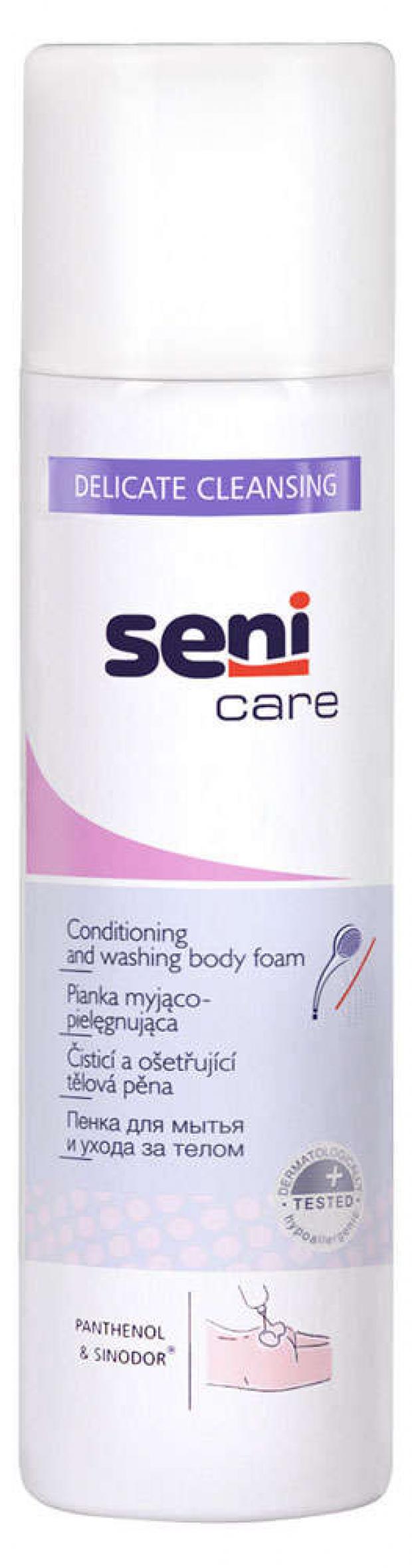 Пенка для мытья и ухода за телом Seni Care 500 мл 347₽