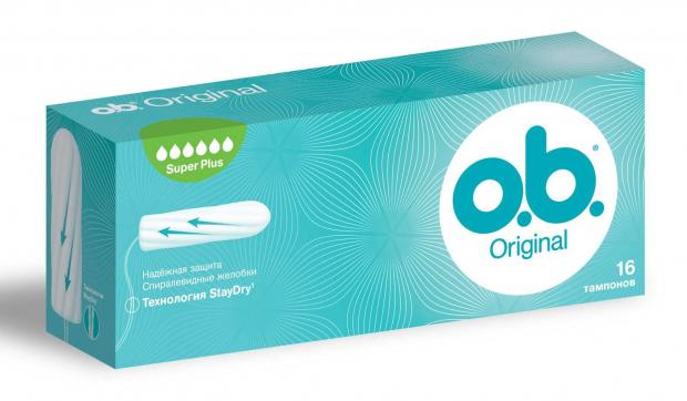 

Тампоны гигиенические O.b. Original Super Plus, 16 шт