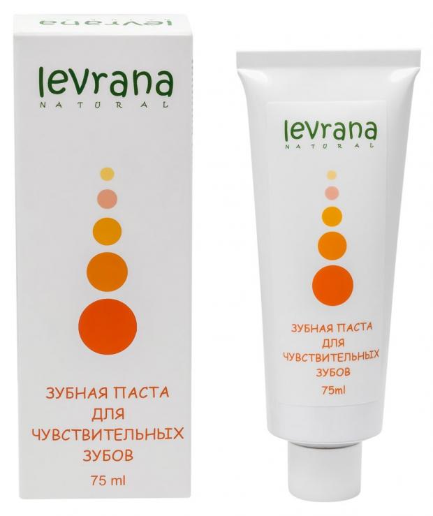 

Зубная паста Levrana для чувствительных зубов, 75 мл
