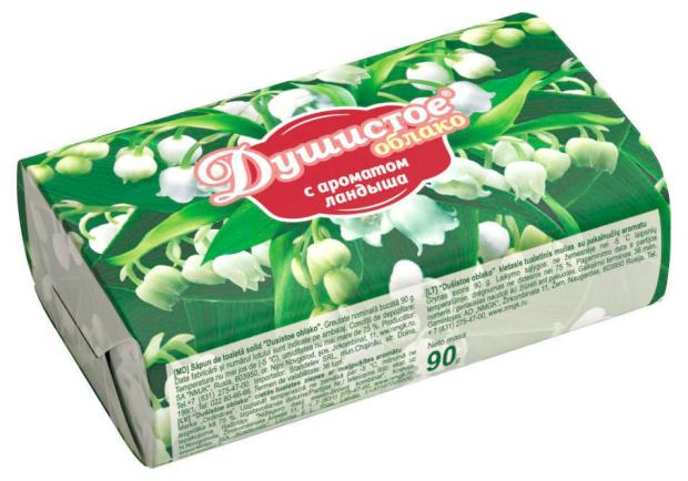 Мыло туалетное Душистое облако с ароматом ландыша 90 г 23₽