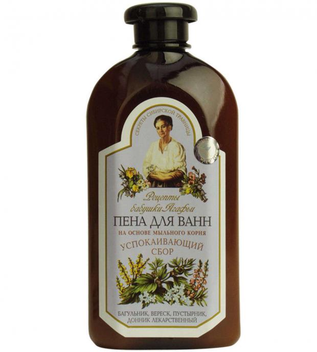 Пена для ванны Рецепты бабушки Агафьи успокаивающий сбор 500 мл 85₽