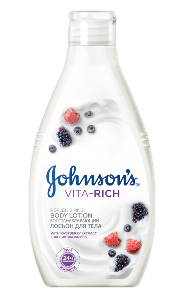 

Лосьон для тела Johnson’s Vita-Rich малина и лесные ягоды, 250 мл