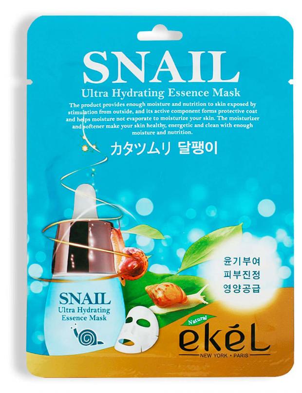 

Маска для лица Ekel Snail тканевая с улиточным муцином, 25 мл