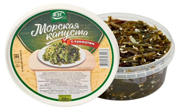 

Морская капуста «ФЭГ» с кунжутом, 250 г