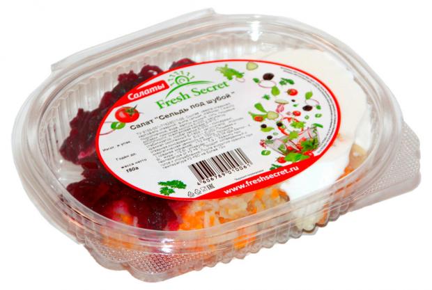 Салат Freshsecret Сельдь под шубой 180 г 70₽
