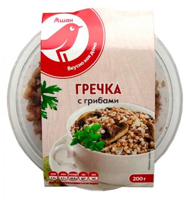

Гречка АШАН с грибами, 200 г