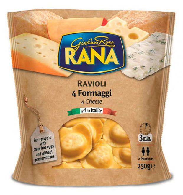 

Равиоли Rana 4 сыра, 250 г