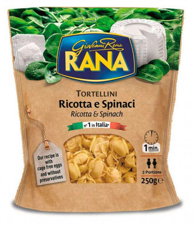 

Тортеллини Rana с сыром Рикотта и шпинатом, 250 г