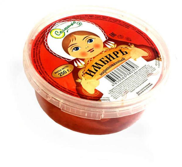 Имбирь Солюшко маринованный 250 г 99₽