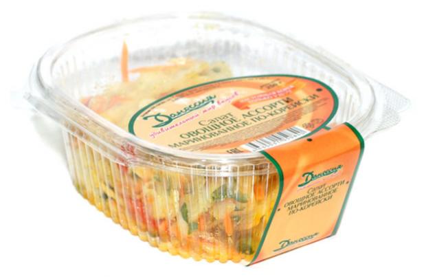 

Салат овощной «Данессия» Ассорти маринованное по-корейски, 250 г