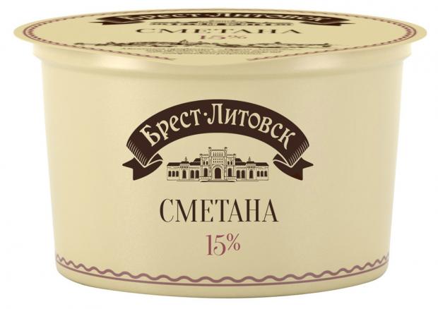 Сметана Брест-Литовск Знатный продукт 15 180 г 43₽