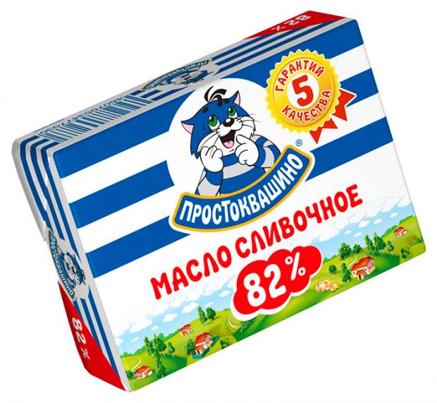 Масло сливочное Простоквашино 82 180 г 172₽