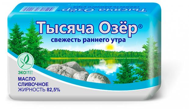 

Масло сливочное «Тысяча озер» несоленое 82,5%, 220 г