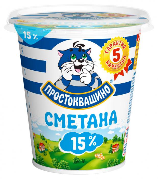 

Сметана «Простоквашино» 15%, 315 г