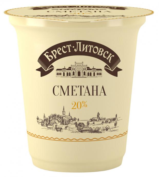 Сметана Брест-Литовск 20 315 г 84₽