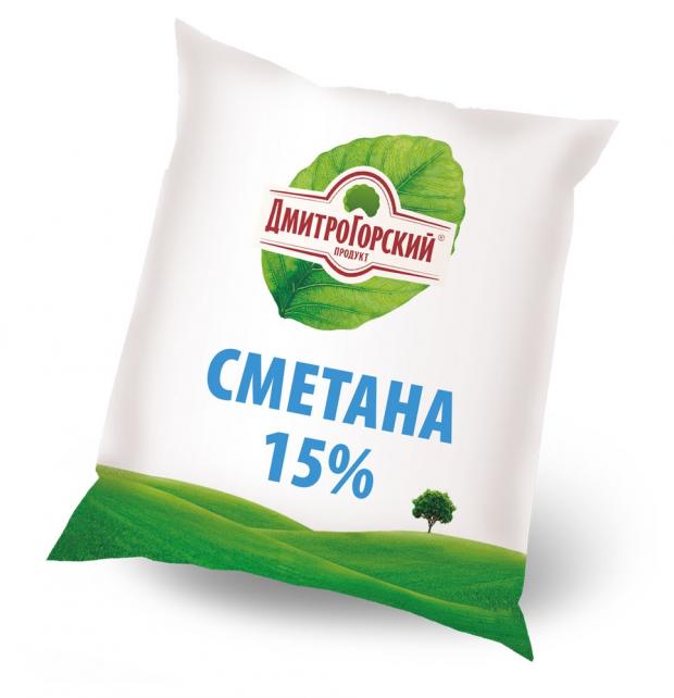 

Сметана «Дмитрогорский продукт» пленка 15%, 400 г