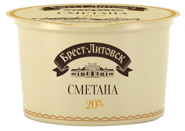 Сметана Брест-Литовск 20 180 г 52₽