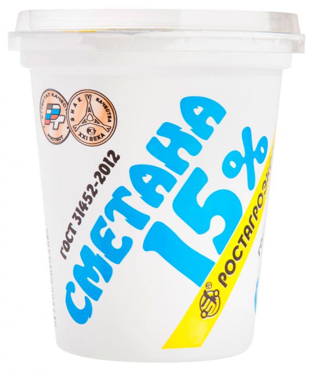 Сметана Ростагроэкспорт 15 320 г 60₽