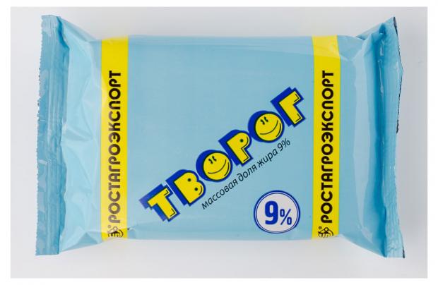 Творог Ростагроэкспорт 9 180 г 78₽