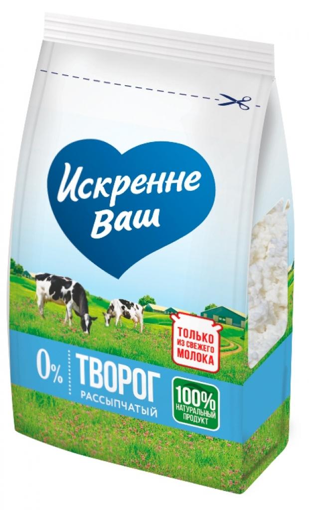 Творог Искренне Ваш рассыпчатый 0 500 г 186₽