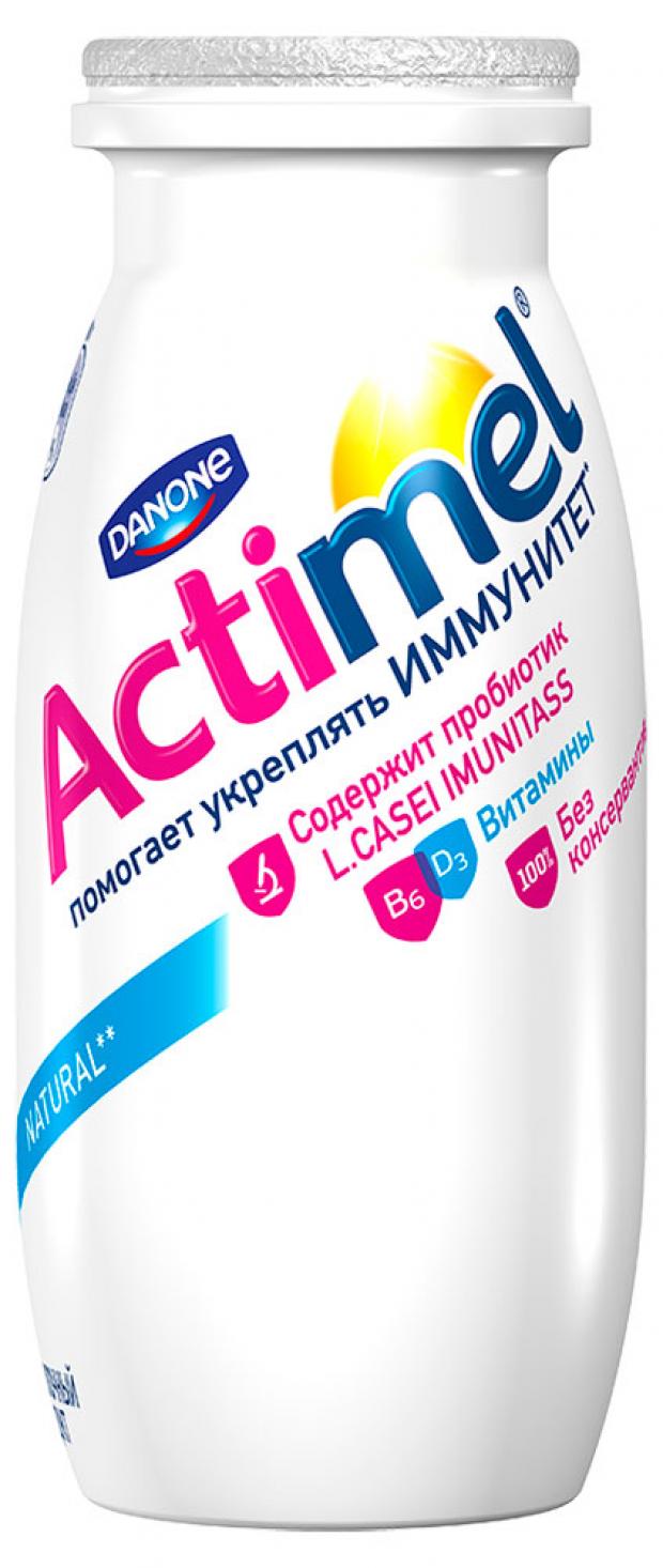 

Напиток кисломолочный «Actimel» Натуральный обогащенный 2,6%, 1х100 г