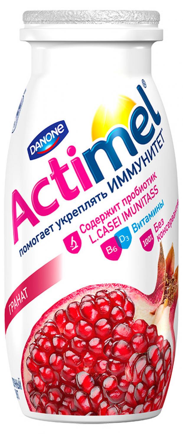 

Напиток кисломолочный «Actimel» обогащенный гранат 2,5%, 100 г