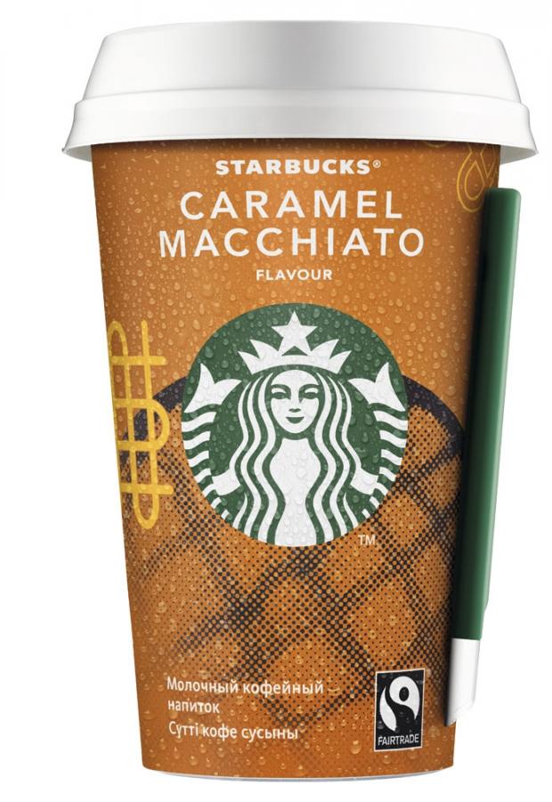 

Напиток кофейный Starbucks Caramel Macchiato молочный ультрапастеризованный, 220 мл