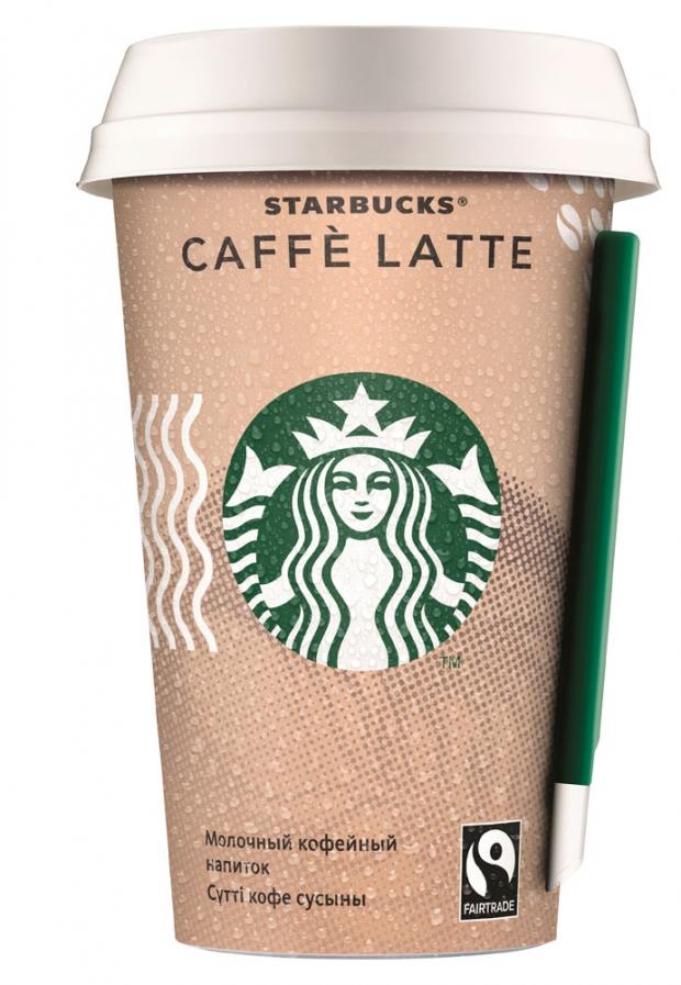 

Напиток кофейный Starbucks Caffe Latte молочный ультрапастеризованный, 220 мл