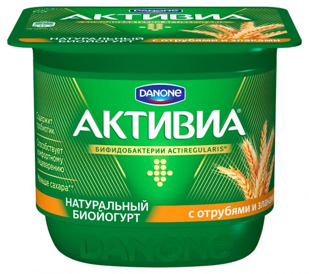 

Биойогурт густой Activia обогащенный отруби злаки 2,9%, 150 г
