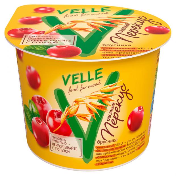 

Продукт овсяный Velle питьевой ферментированный брусника 1%, 140 г