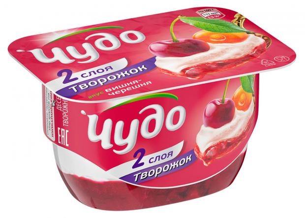 Десерт творожный Чудо воздушный вишня-черешня 4 100 г 39₽