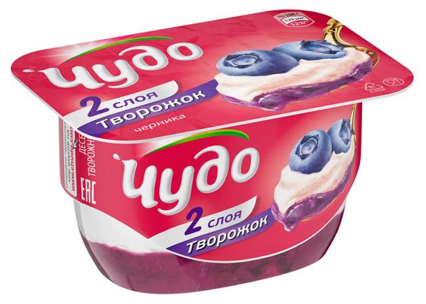 Десерт творожный Чудо воздушный черника 42 100 г 39₽