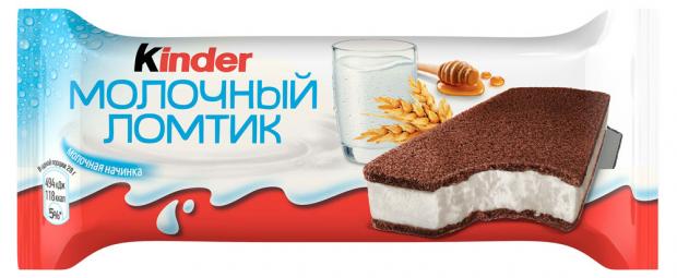 Пирожное Kinder Молочный ломтик, 28 г