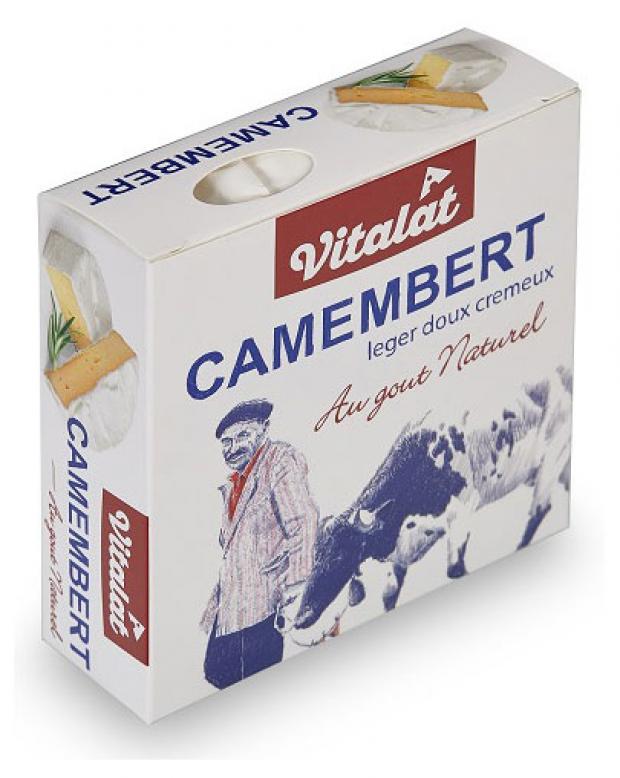 Сыр мягкий VitaLat CAMEMBERT с белой плесенью 45 125 г 205₽