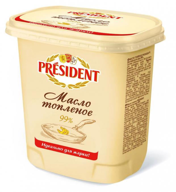 

Масло топленое President 99%, 380 г