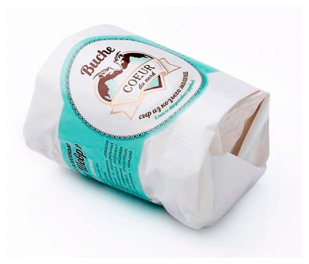 

Сыр мягкий козий Coeur du nord Бюш де Шевр с плесенью в пепле фруктового дерева 45%, 90 г