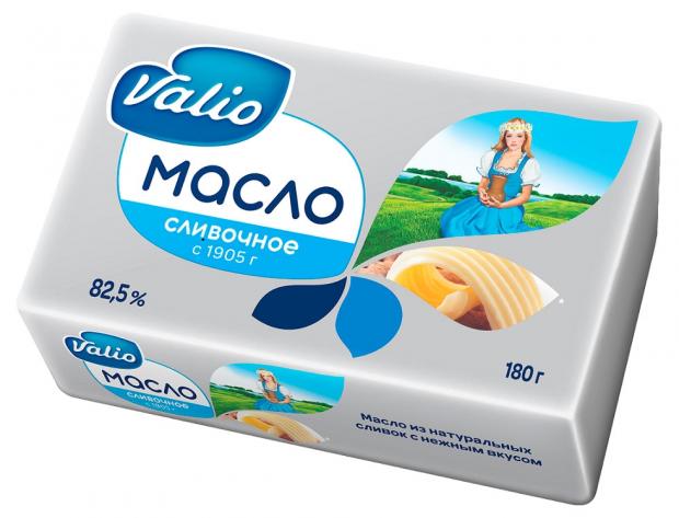 

Масло кисло-сливочное Valio 82,5%, 180 г