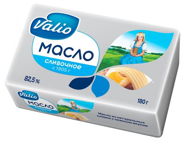 Масло кисло-сливочное Valio 82,5%, 180 г