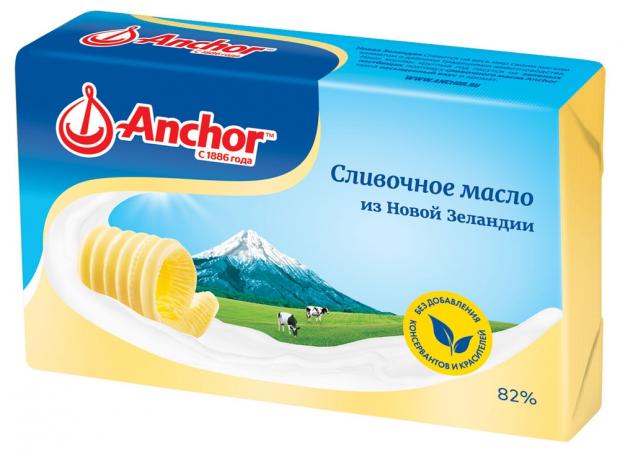 

Масло сладко-сливочное Anchor несоленое 82%, 150 г