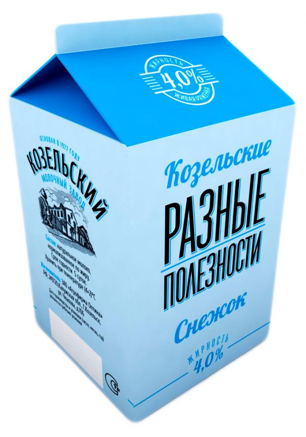 Снежок «Козельское молоко» пюр-пак, 450 мл
