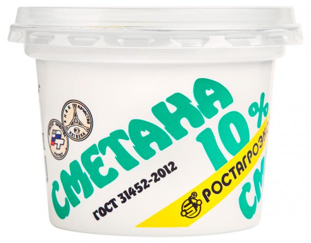 Сметана Ростагроэкспорт 10 180 г 47₽