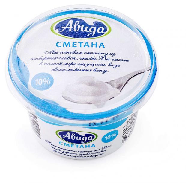 Сметана Авида 10 200 г 34₽