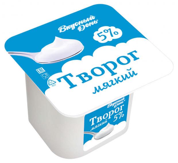 Творог «Вкусный День» 5%, 100 г