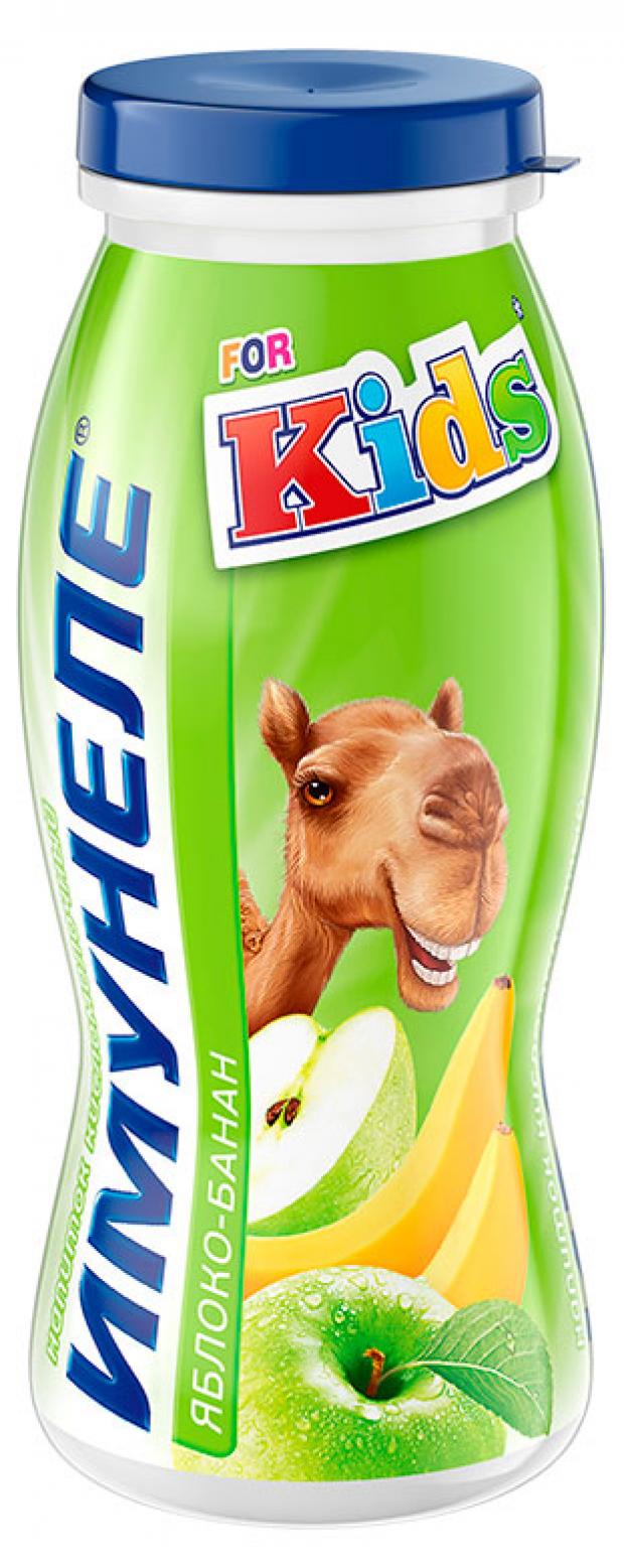 

Напиток кисломолочный «Имунеле» for kids яблоко-банан, 1.5%, 100 г