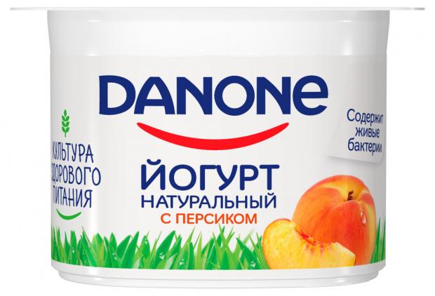 Йогурт Danone густой Персик 29 110 г 25₽