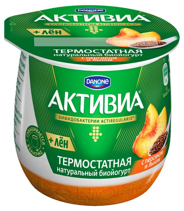 

Биойогурт Activia густой термостатный двухслойный Персик 3%, 170 г